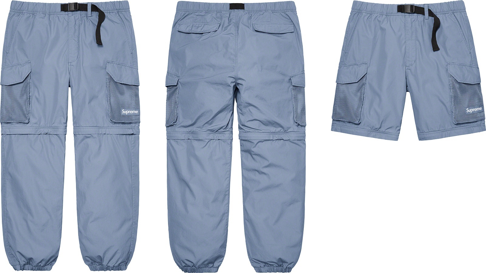 Mesh Pocket Belted Cargo Pant view 15